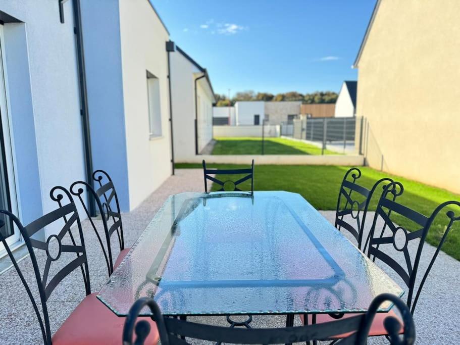 La Maison Bleue - Plain-Pied Proche Plages Et Caen Rosel Exterior foto
