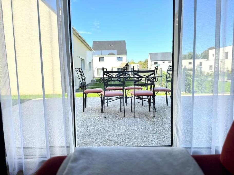 La Maison Bleue - Plain-Pied Proche Plages Et Caen Rosel Exterior foto
